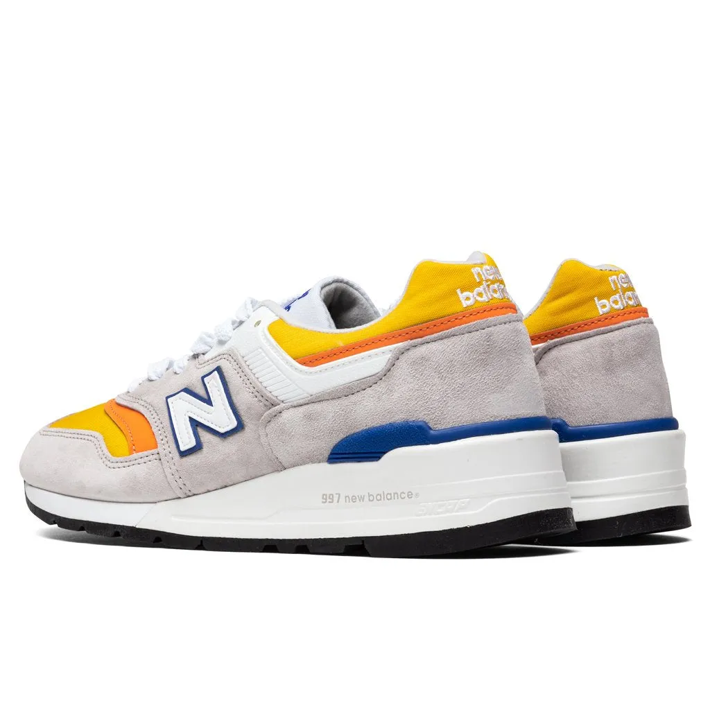 997 - White/Yellow/Orange