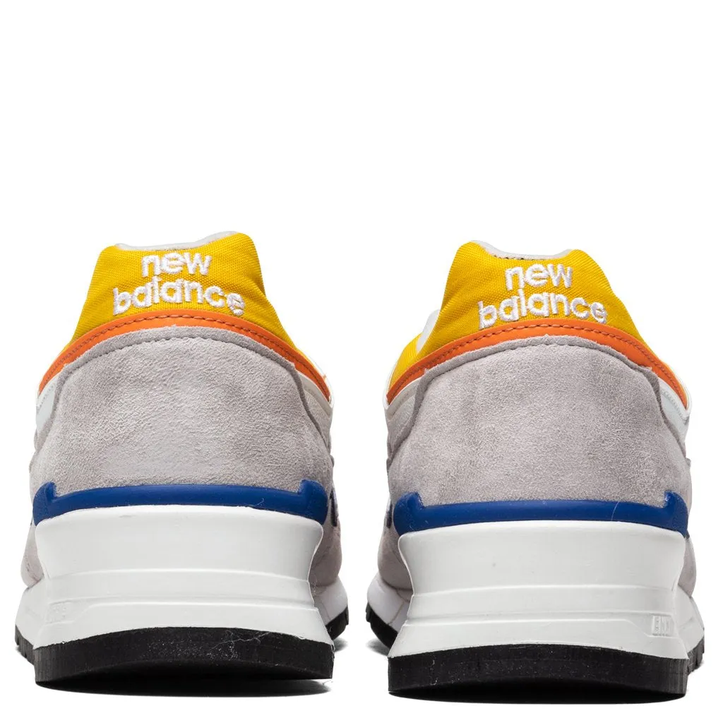 997 - White/Yellow/Orange