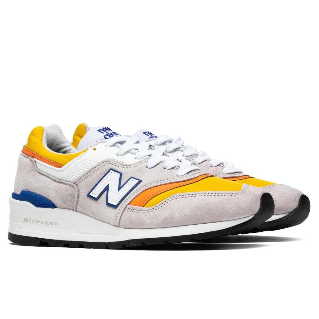 997 - White/Yellow/Orange