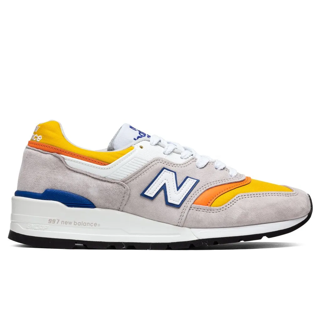 997 - White/Yellow/Orange