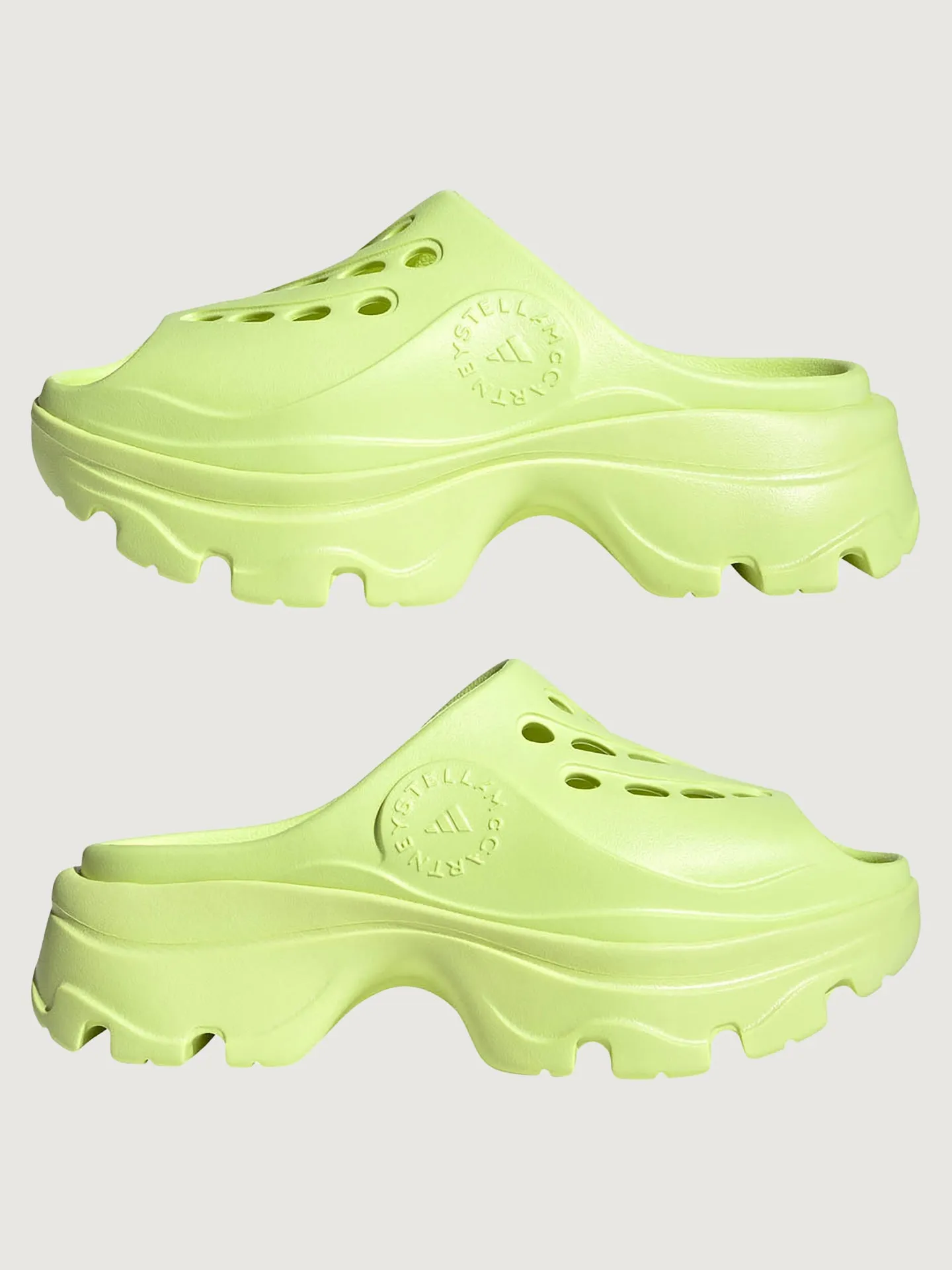 adidas by Stella McCartney CLOG - FROZEN YELLOW/FROZEN YELLOW/FROZEN YELLOW