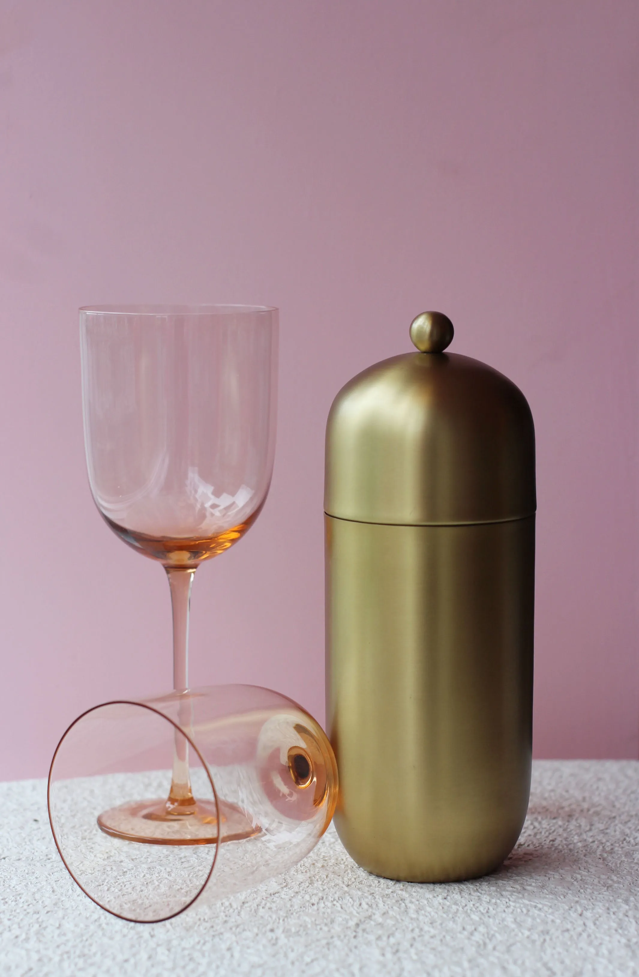 Alir Brass Cocktail Shaker