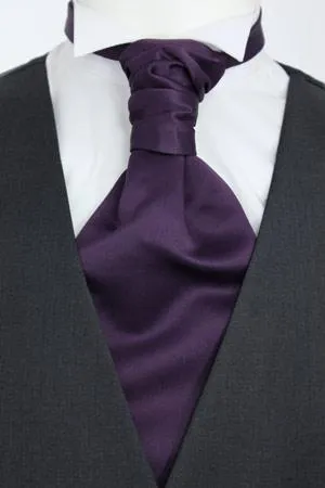 Aubergine Boys Wedding Cravats