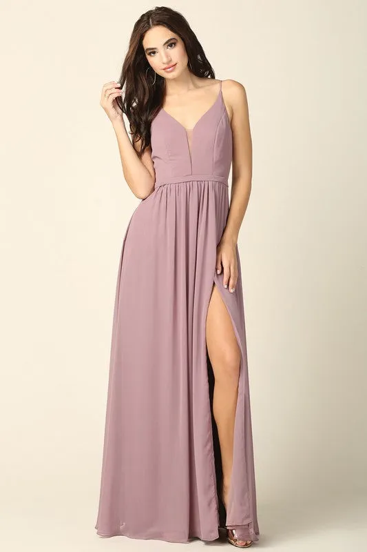 Bridesmaid Formal Prom Dress