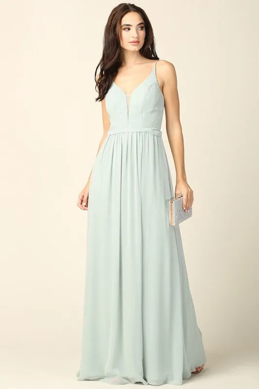 Bridesmaid Formal Prom Dress