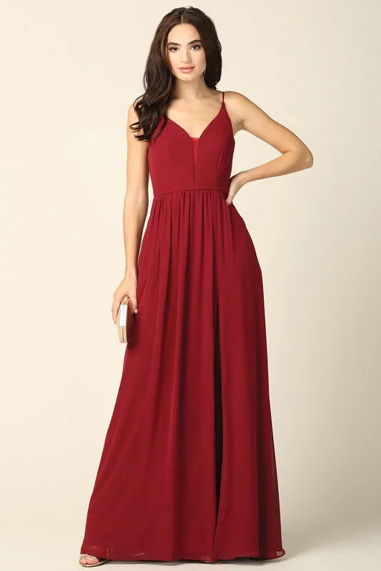 Bridesmaid Formal Prom Dress