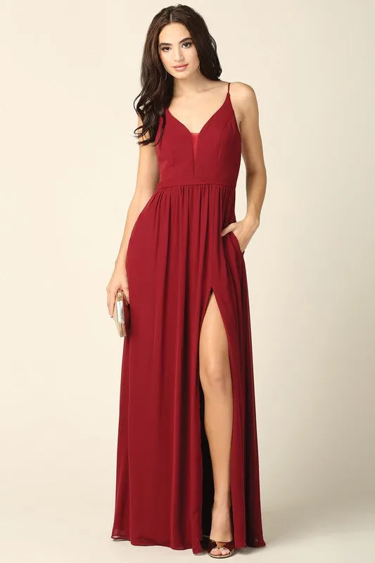 Bridesmaid Formal Prom Dress