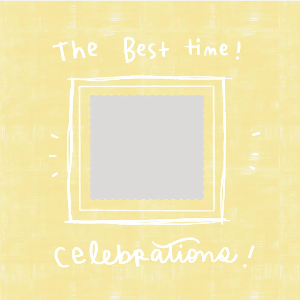 Celebrations - Yellow - Medium