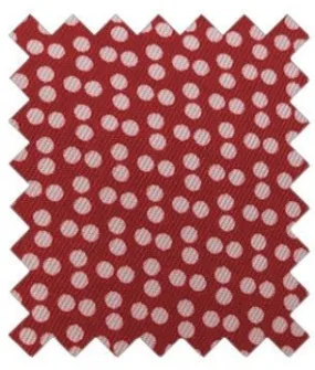 Cranberry Dotty Wedding Swatch