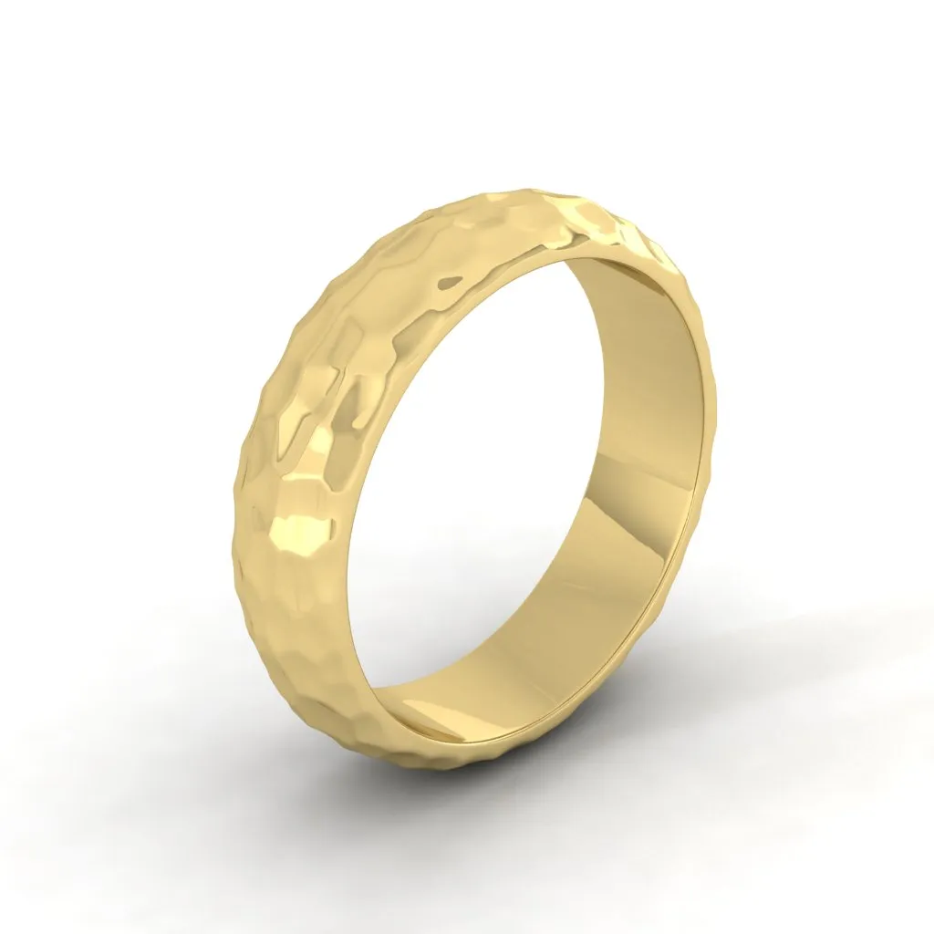 Davio Matte Yellow Gold