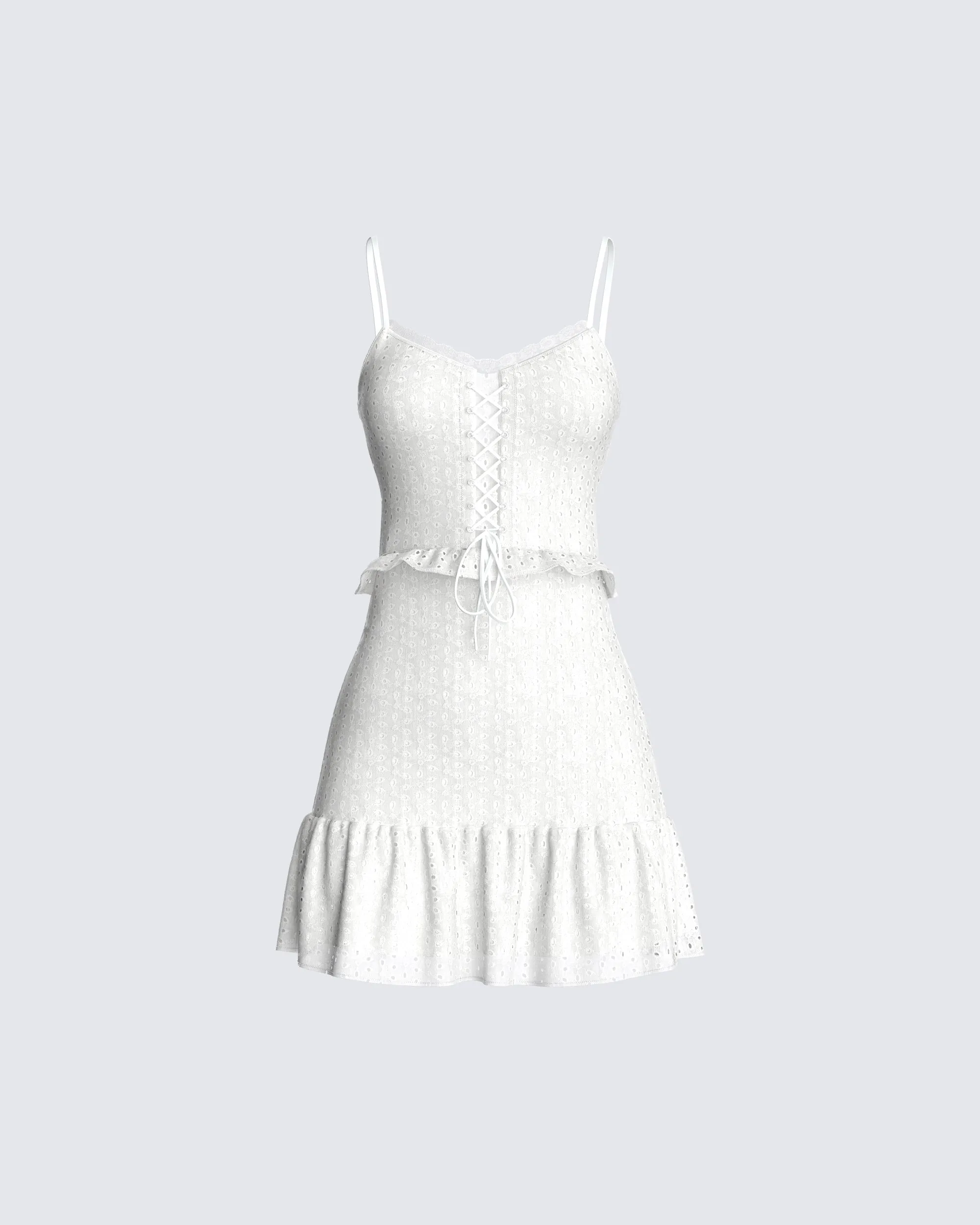 Delilah White Mini Dress