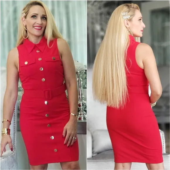 Estella Red Dress