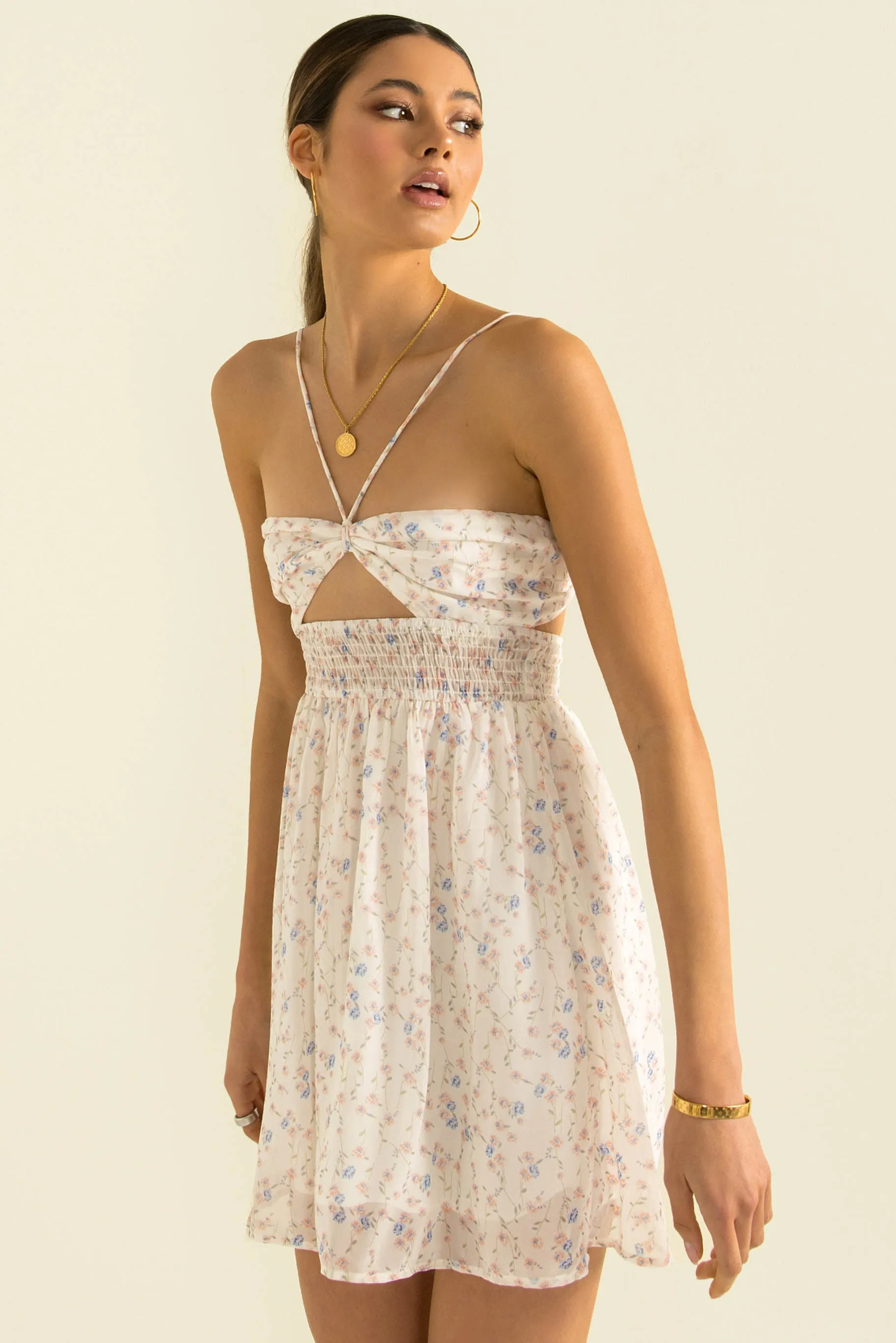 Flo Dress / White