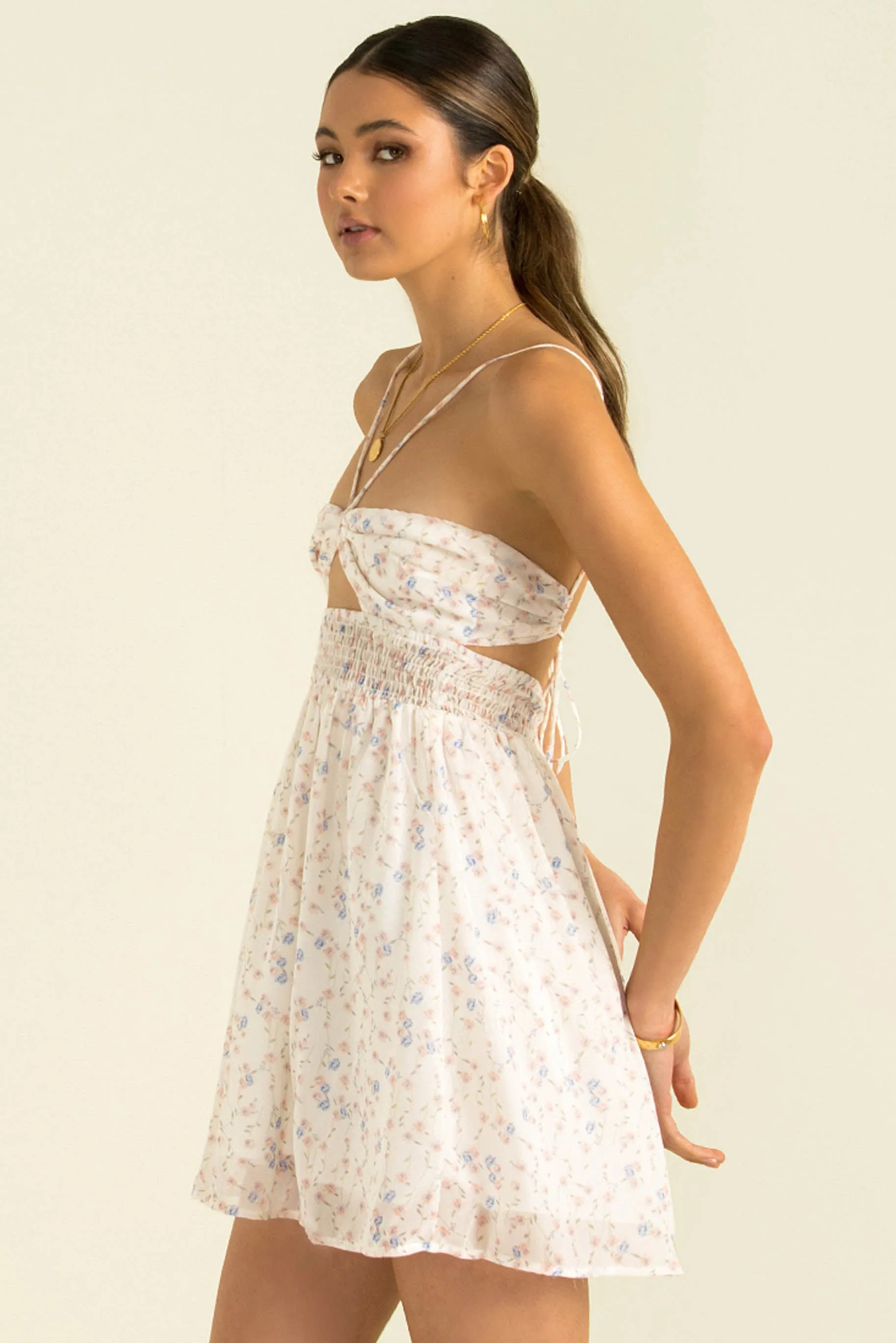 Flo Dress / White