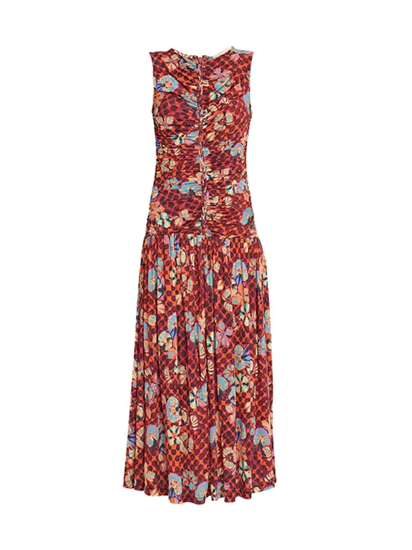 Flora Dress in Oasis