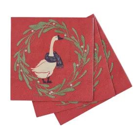 Goose Paper Cocktail Napkins (Pack of 20)