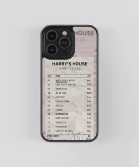 Harry Styles Guest Check Spotify Glass Phone Case Cover