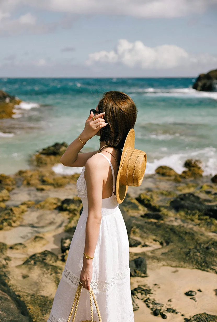 Imogene Dress - White Eyelet