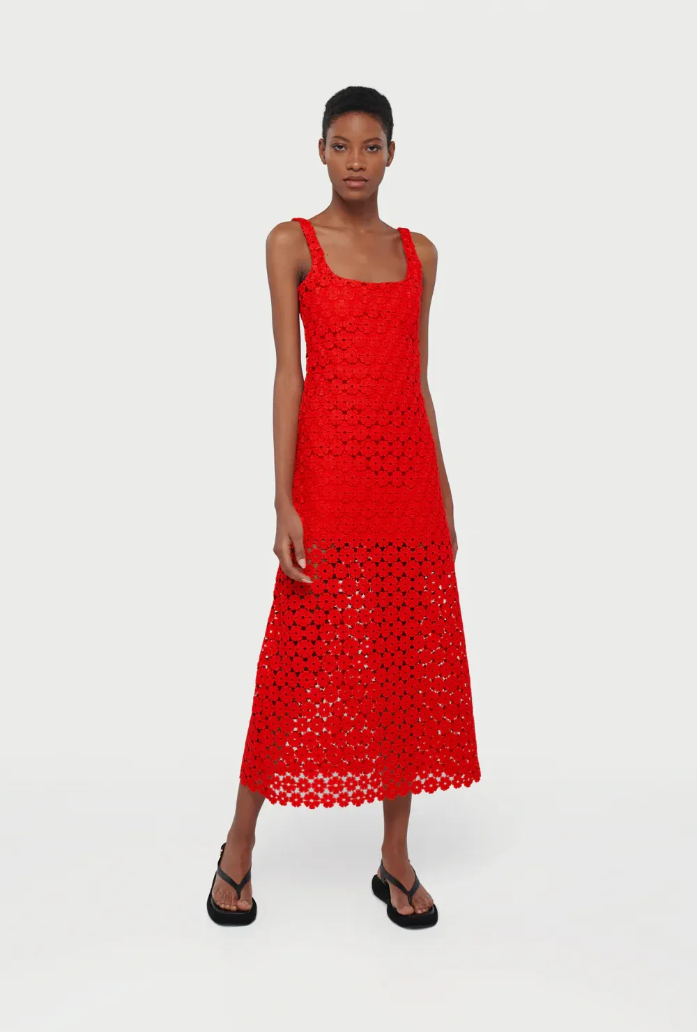 JILL MAXI DRESS RADIANT RED