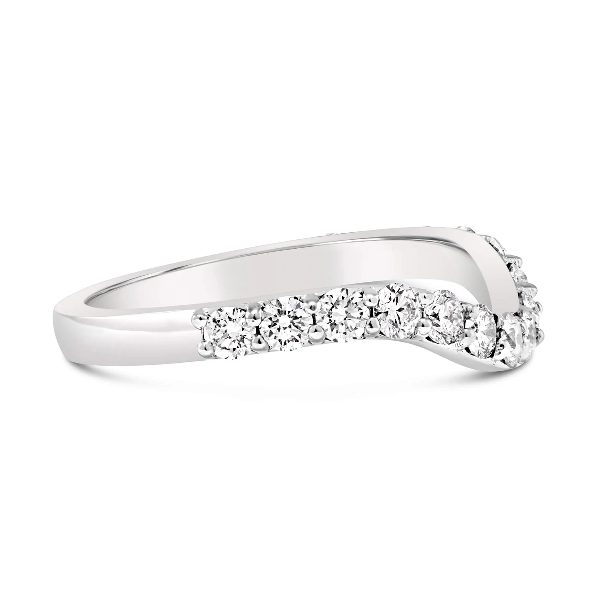 Ling | Diamond Wedding Band