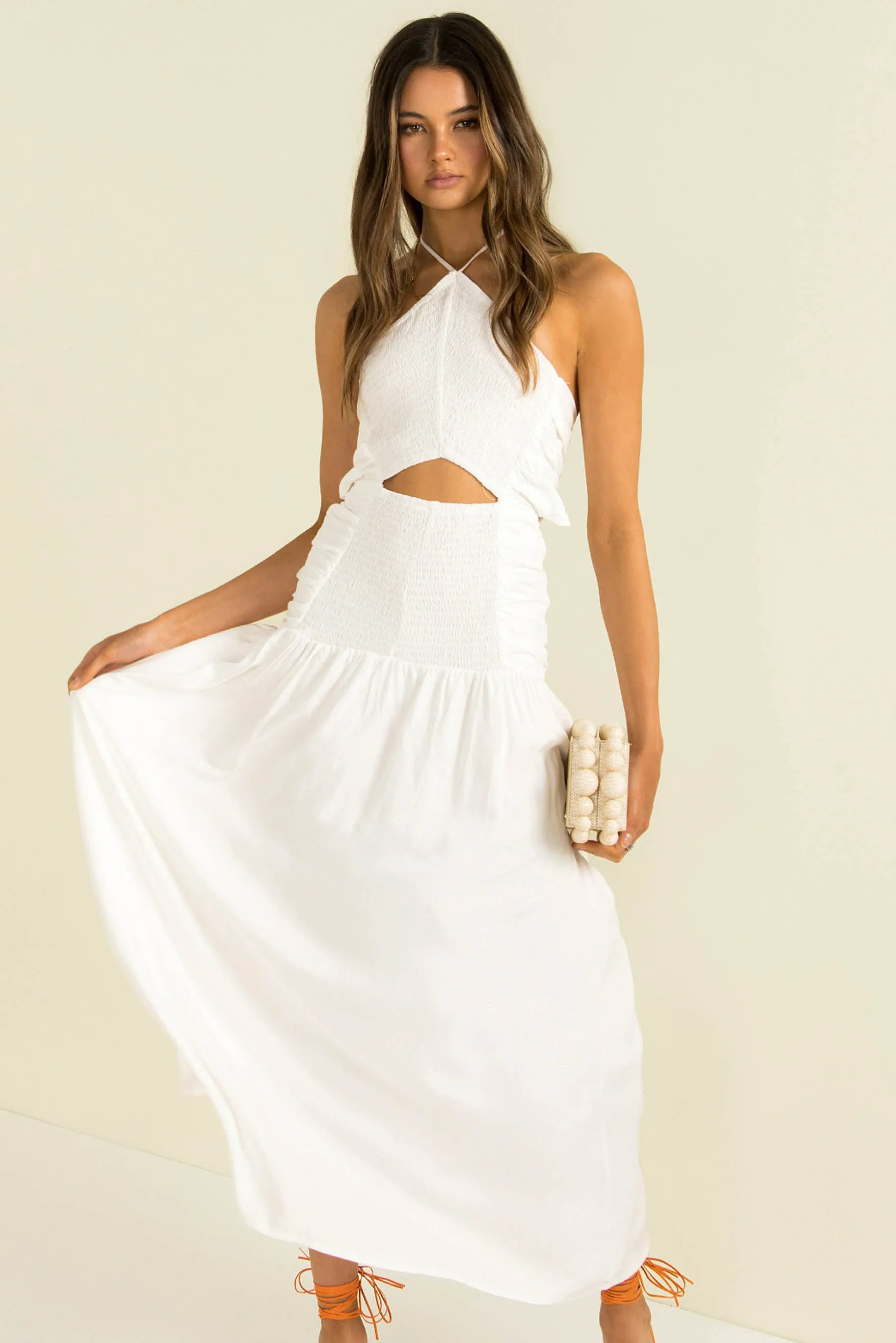 Mirage Dress / White