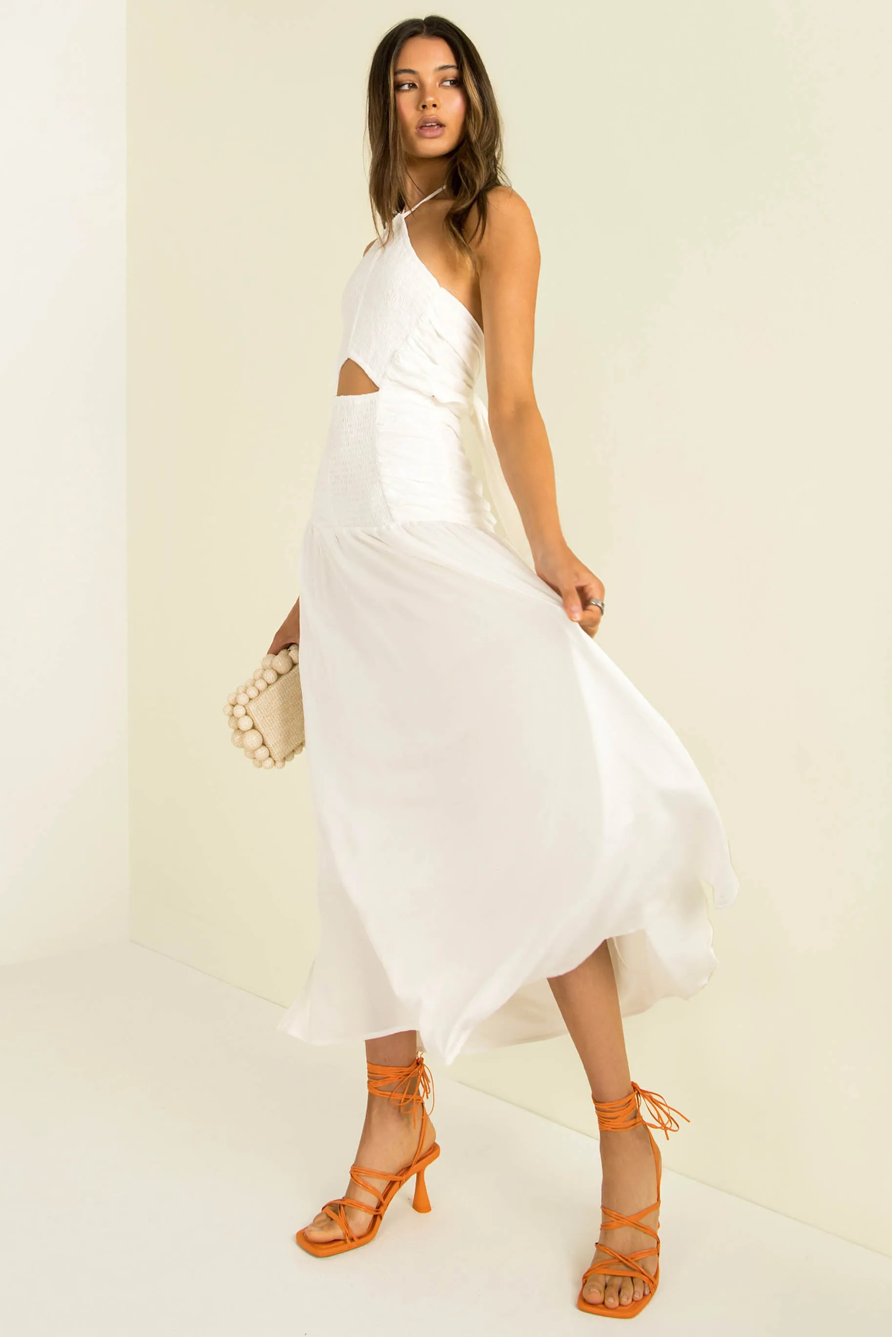 Mirage Dress / White