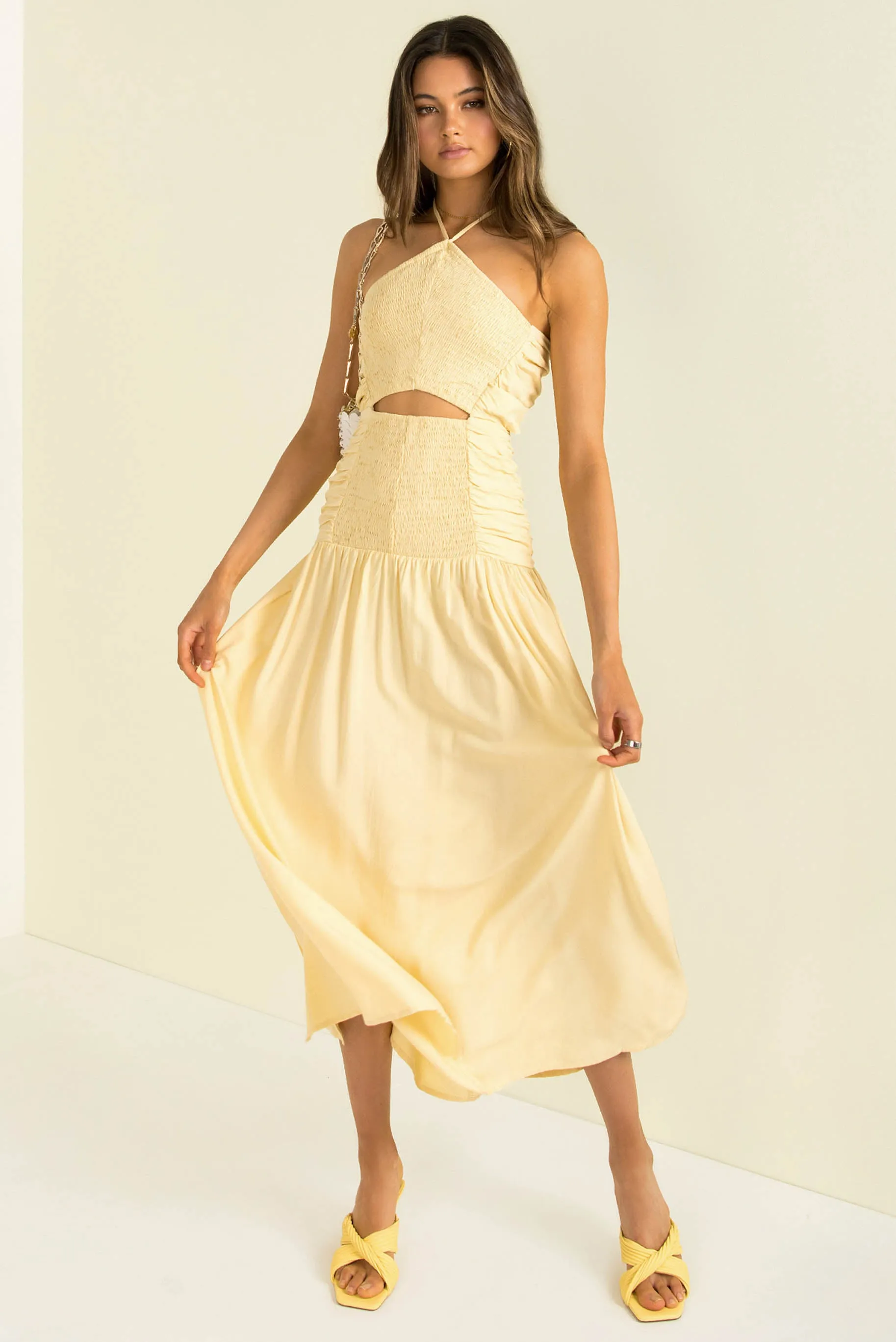 Mirage Dress / Yellow