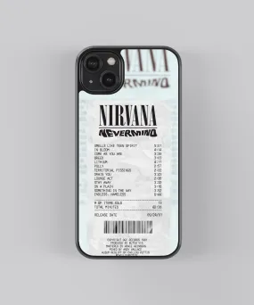 Nirvana Guest Check Spotify Glass Phone Case Cover