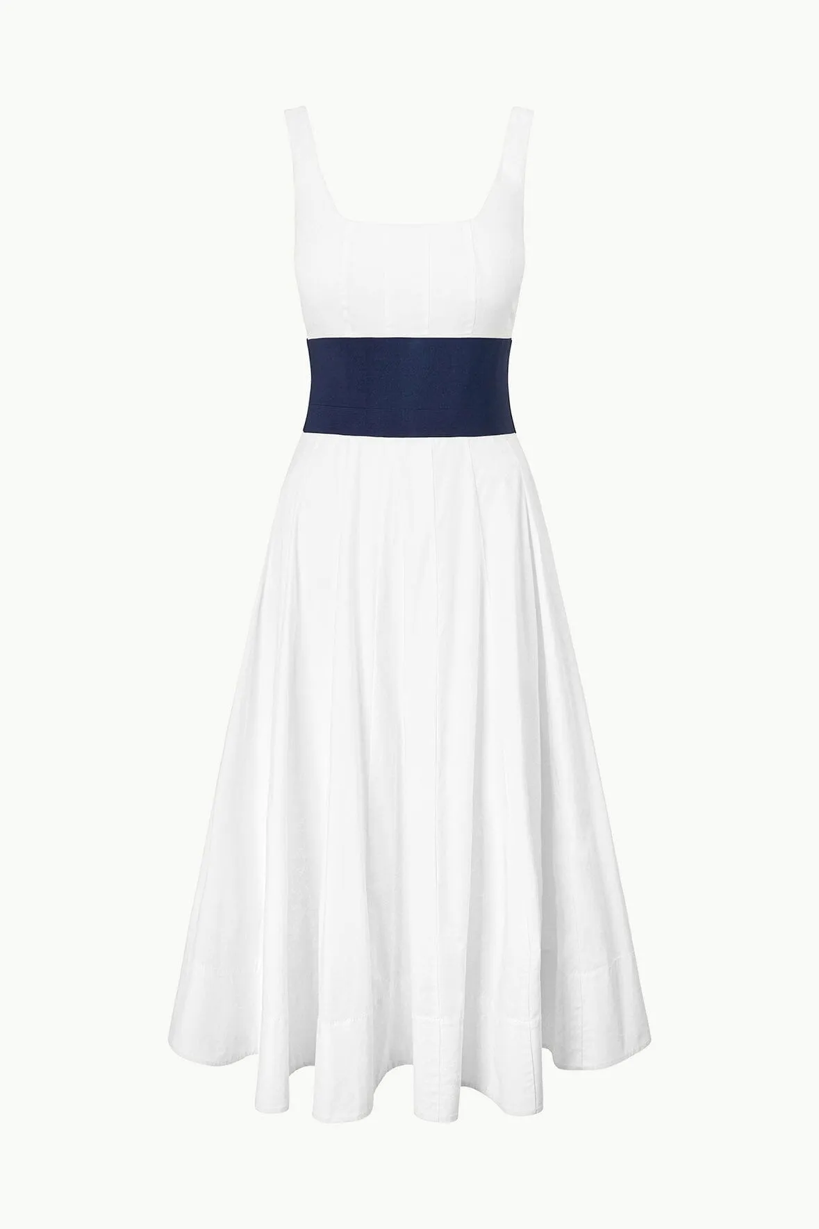 RIG DRESS | WHITE NAVY