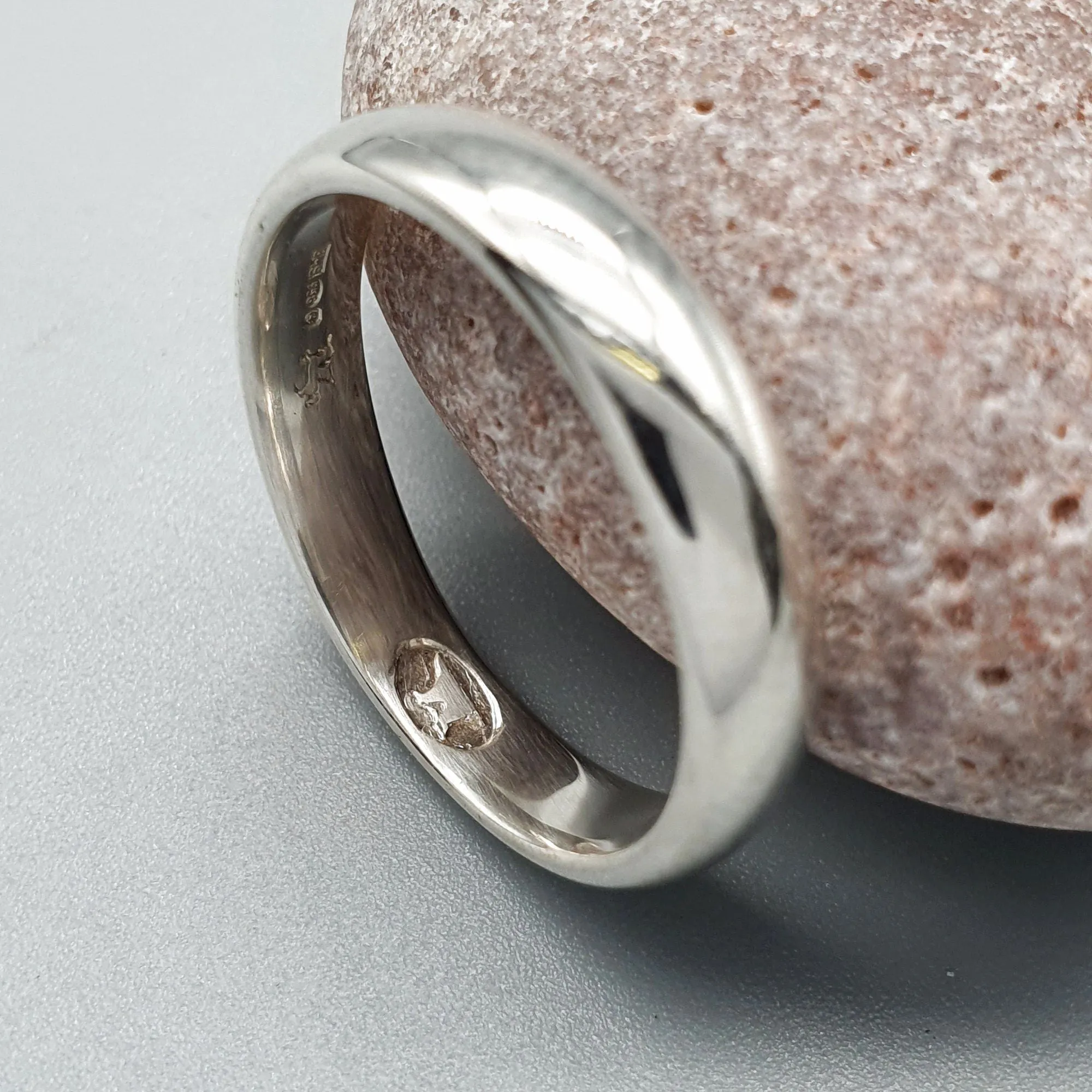 Secret Silver Gretna Wedding Ring