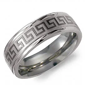 Torque Wedding Band TI-010