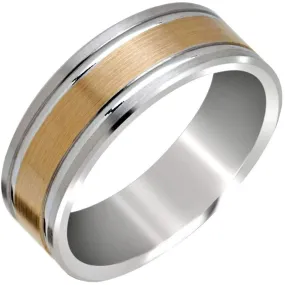 Two-Tone Wedding Band