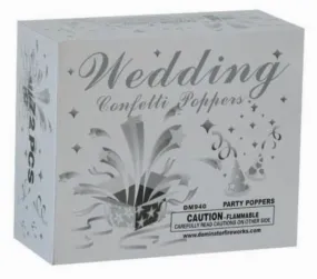 Wedding Confetti Poppers