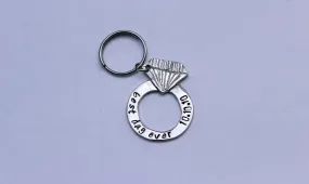 Wedding Date Keychain