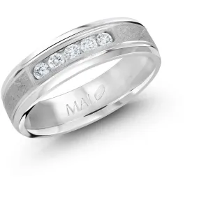 White Gold Wedding Band